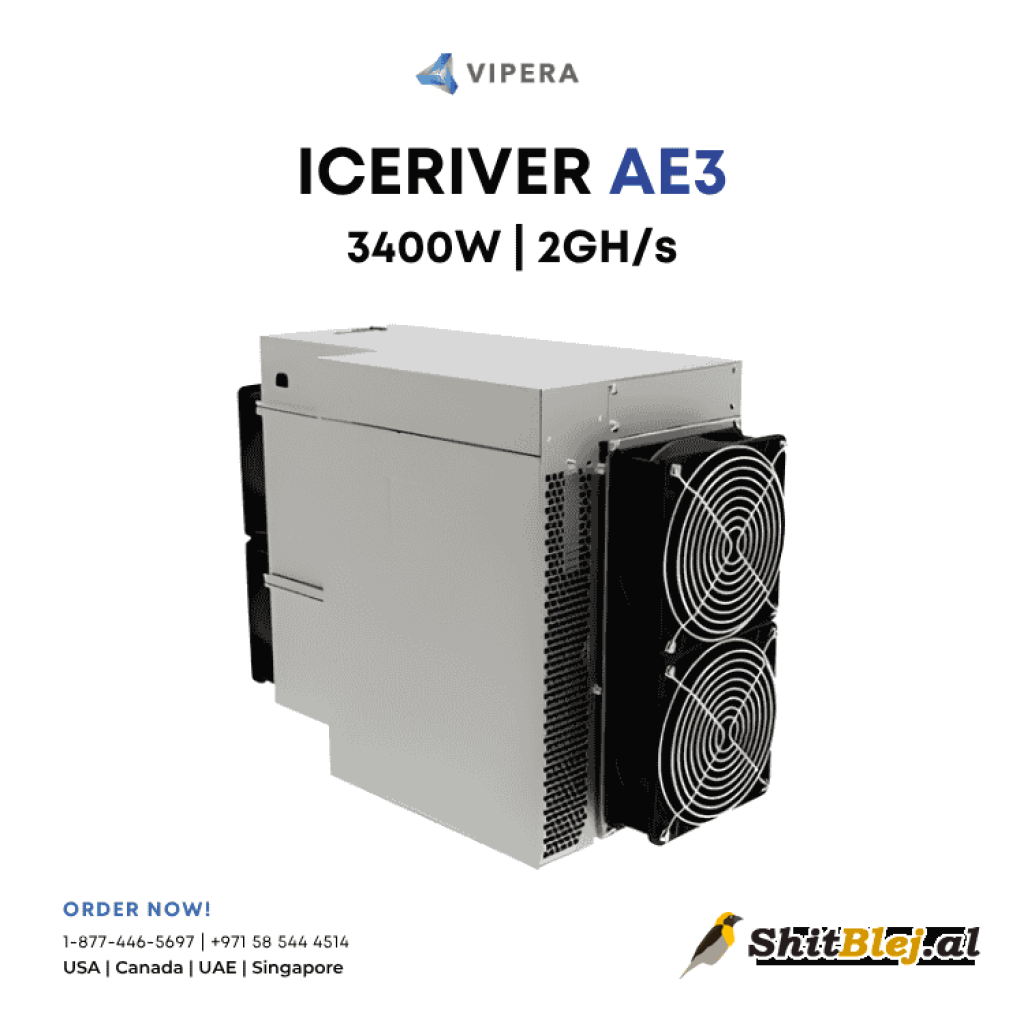 ICERIVER ALEO AE3 600MH/S 1000W Asic Min