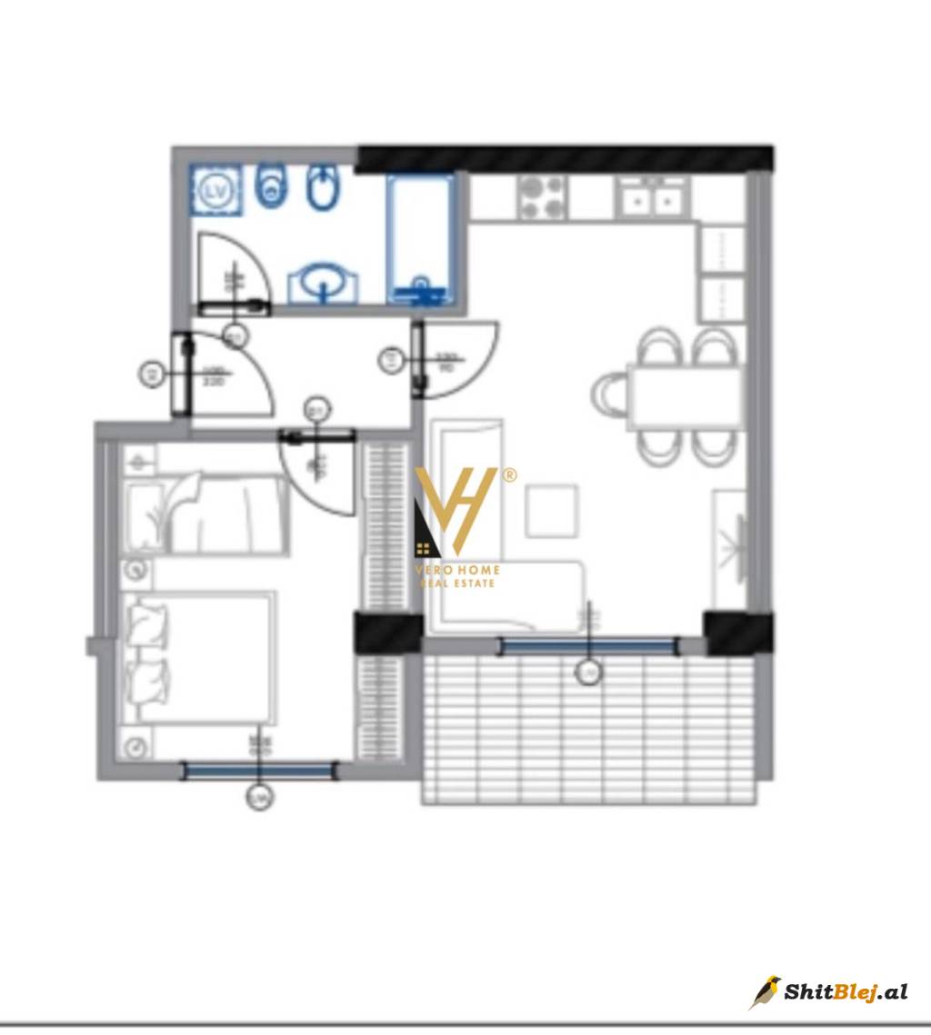 1+1 NE BLUE HORIZON, QERRET 83.600 EURO