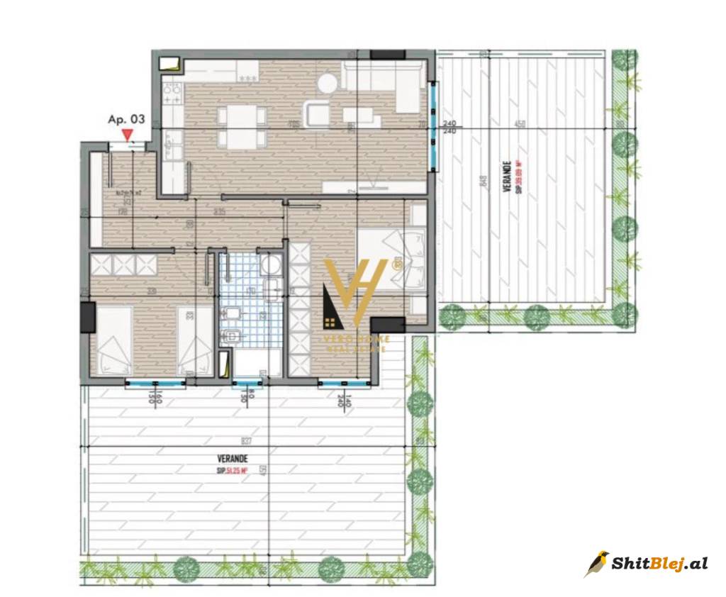 2+1+VERANDE TE UNIVERS CITY 129.000 EURO