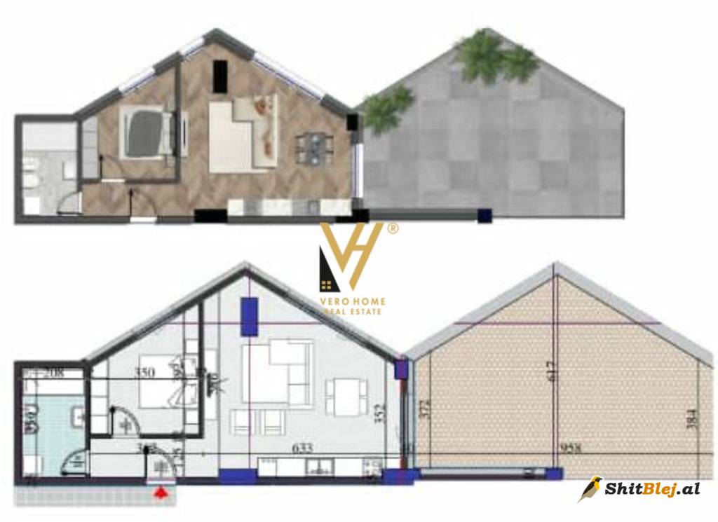 1+1 TE KOM.HORA VERTIKALE 257.000 EURO