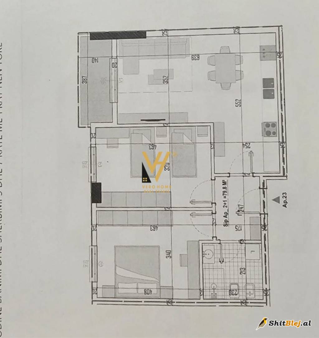 2+1 NE PASKUQAN 93.000 EURO