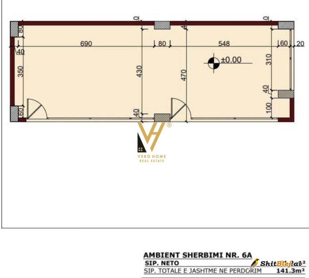 AMBIENT 142M2 NE PORCELAN 450.000 EURO