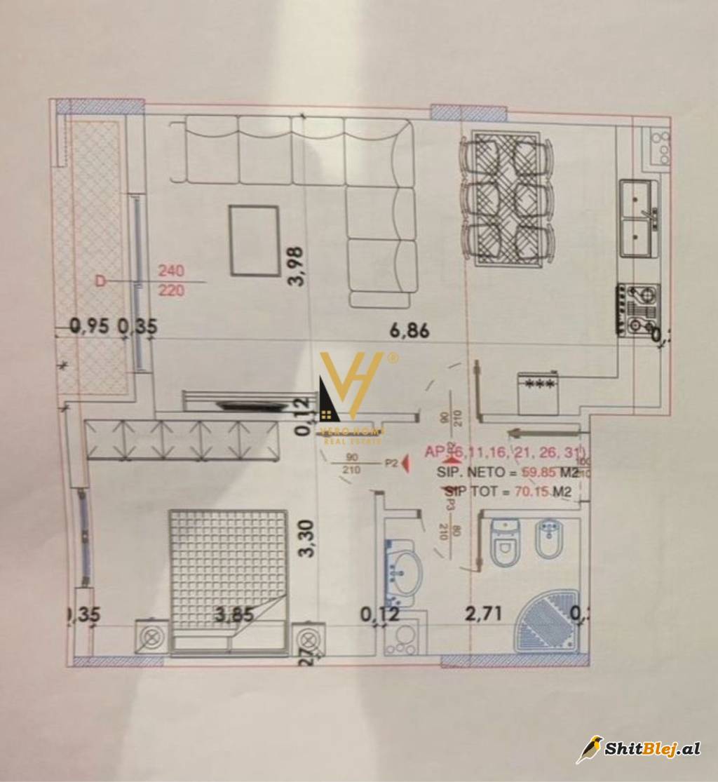 1+1 NE YZBERISHT,LLANAJ SHPK 105.000 EUR