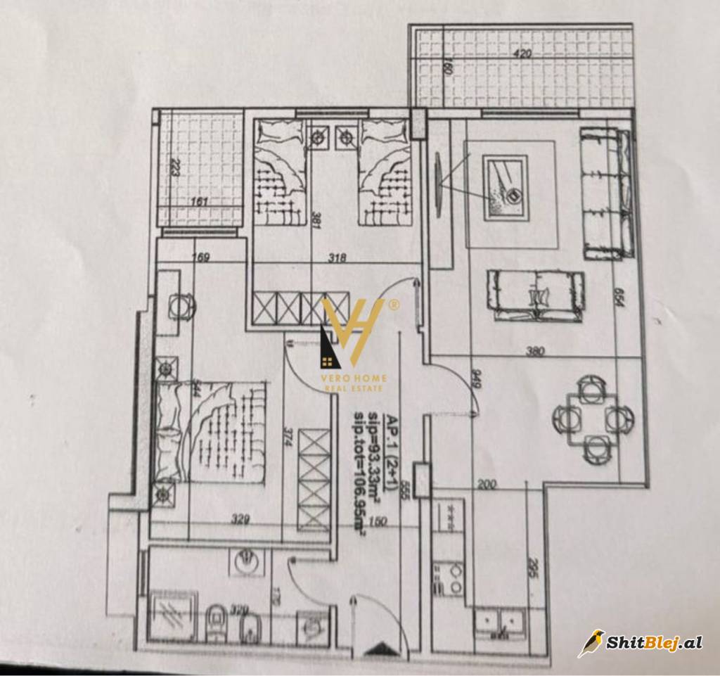  2+1+BLK NE ASTIR 155.000 EURO