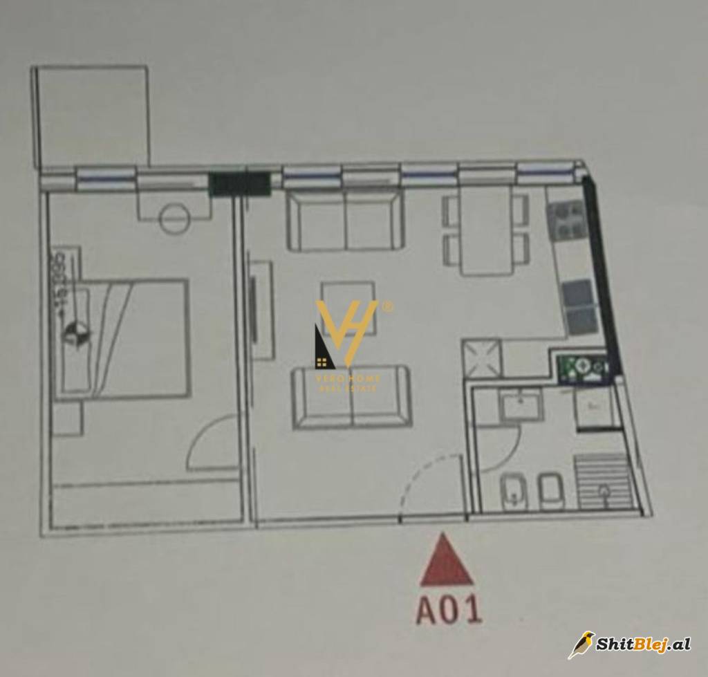 1+1 TEK BULEVARDI I RI 94.000 EURO