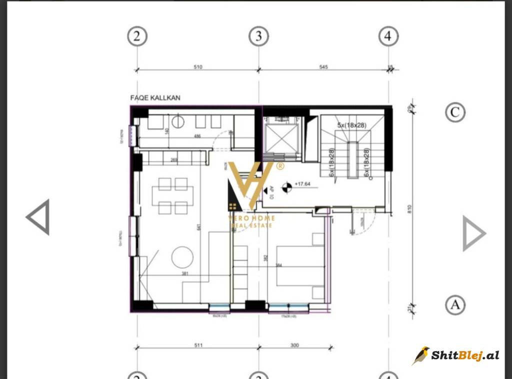 ZYRE 156 M2 TE RRUGA E KAVAJES 2.500 EUR