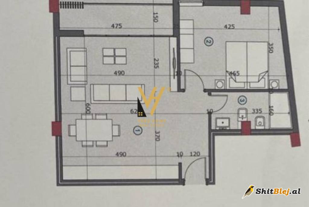 1+1 TE RRUGA ZHEGU, ALI DEMI 120.300 EUR