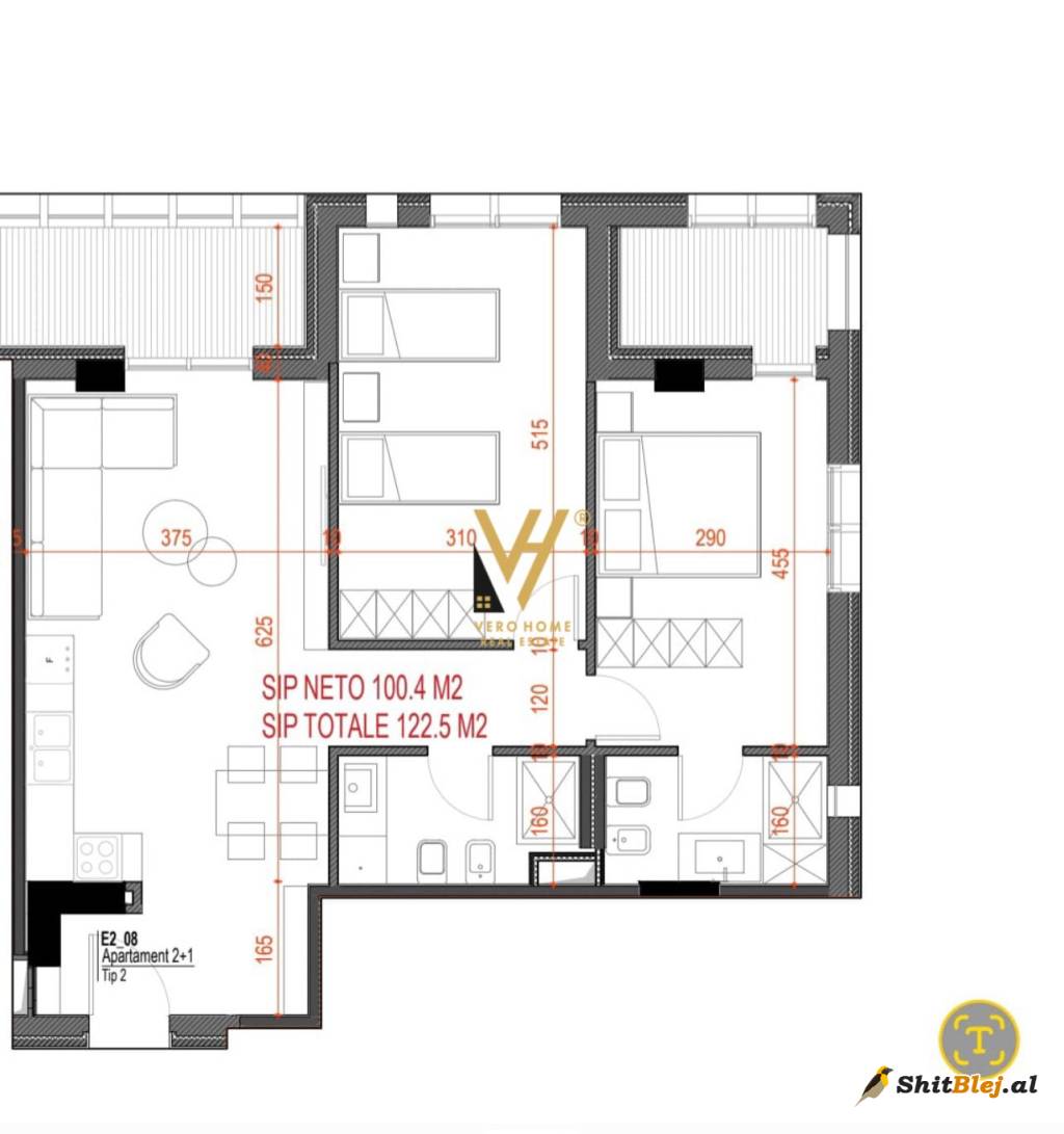 2+1+2 NE DRYMADES, DHERMI 350.000 EURO