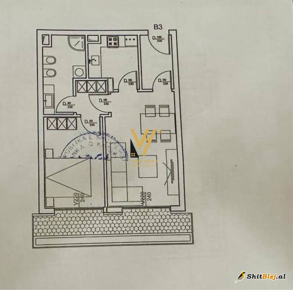 APARTAMENT 2+1 LIQENI THATE 185.000 EURO