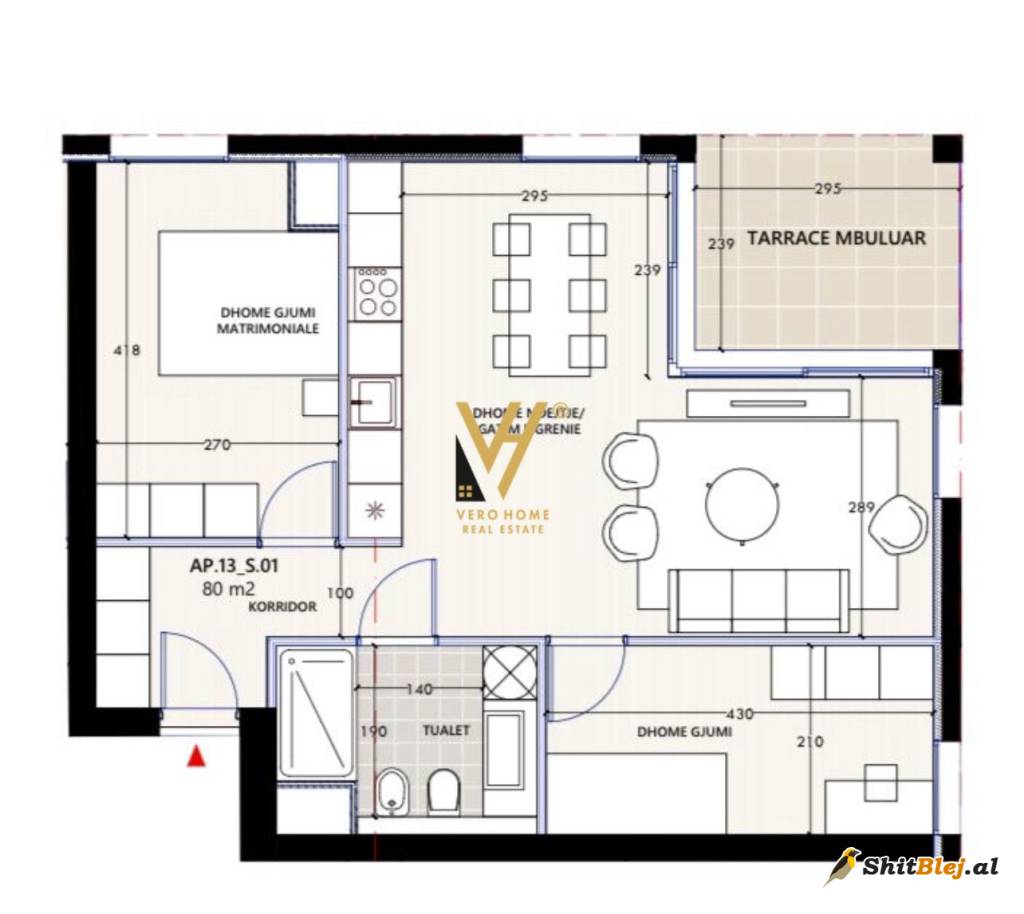 2+1+BLK TE VLORA MARINA 333.000 EURO