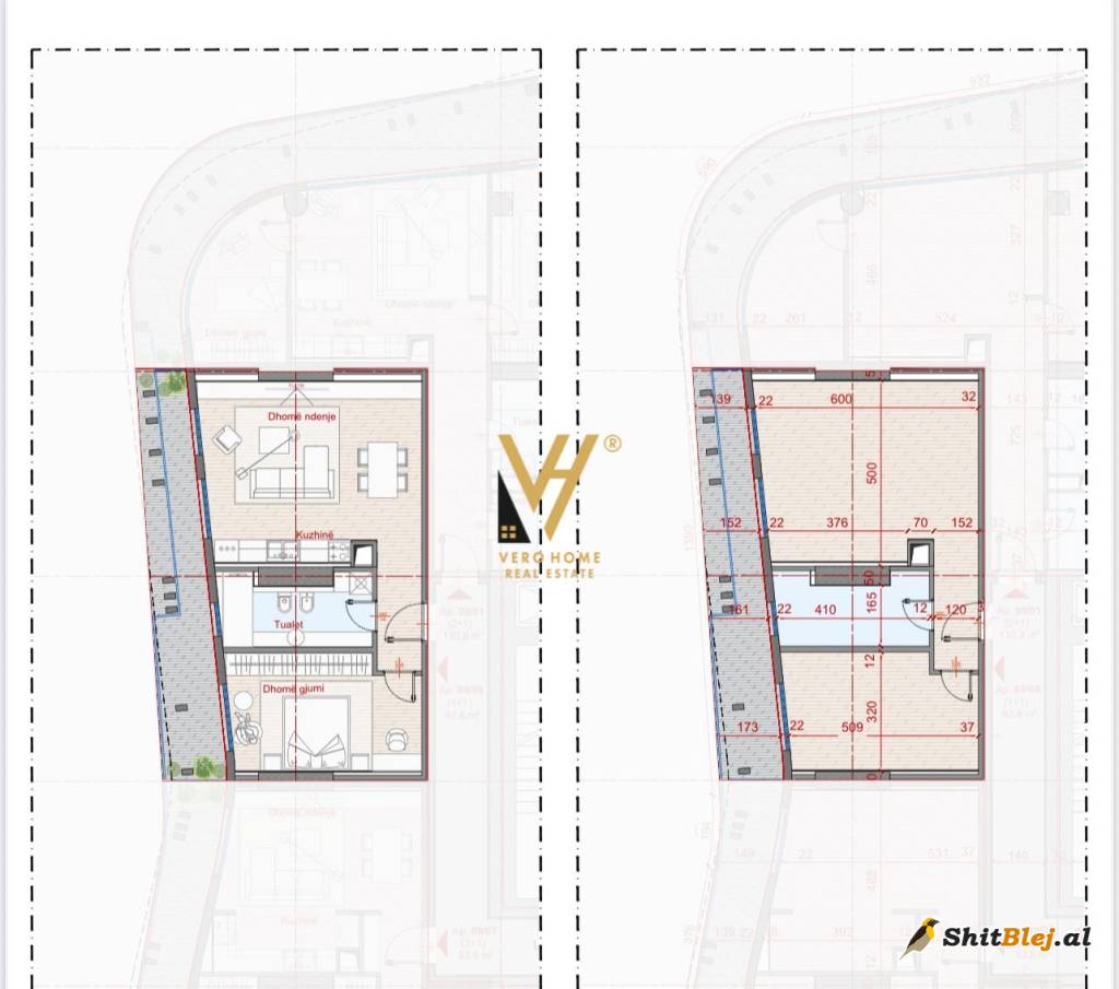  APARTAMENT 1+1+BLK TE ZOGU I ZI