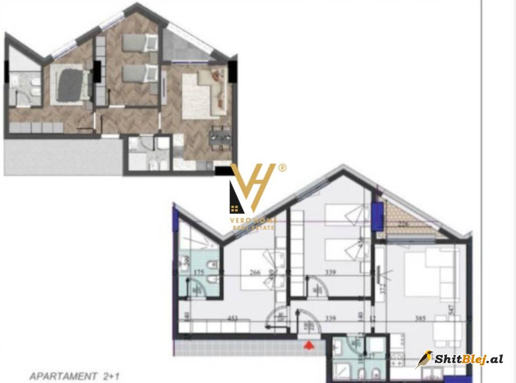  2+1+2 TE ZOGU I ZI 165.000 EURO