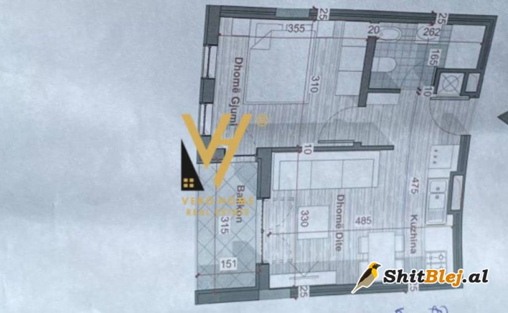 1+1 TE UNIVERS CITY, KAMËZ 68.000 EURO