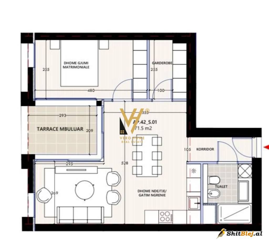 1+1+BLK TE VLORA MARINA 267.000 EURO