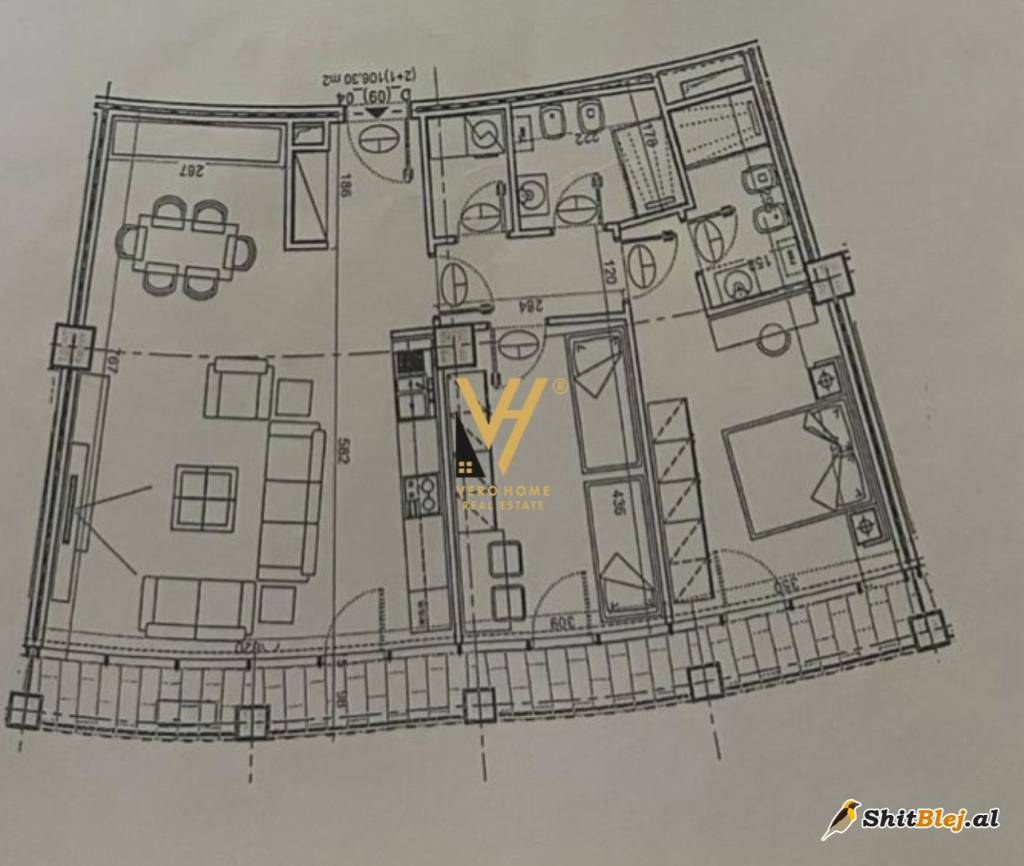 2+1+2 ME QERA TE LAKE VIEW 160.000 LEKE