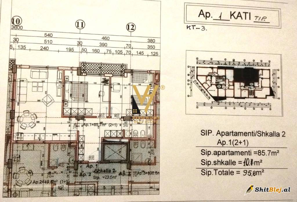 APARTAMENT 2+1 NE KAMEZ 79.000 EURO