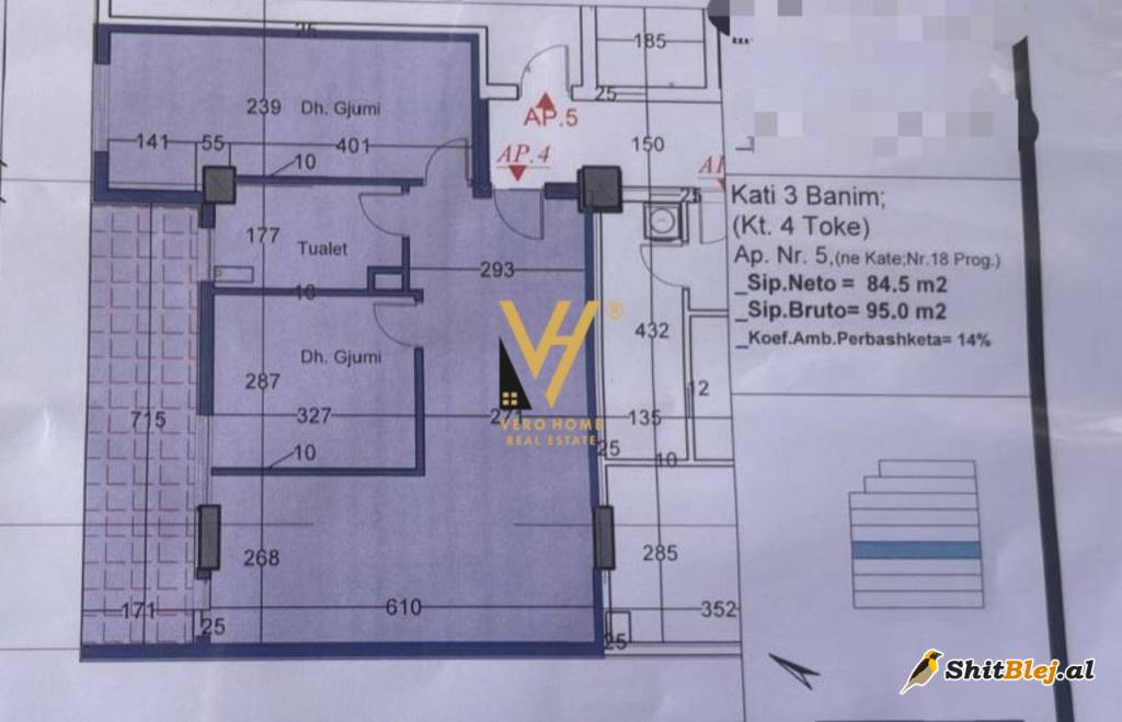 2+1 TE RRUGA E DIBRES 190.000 EURO