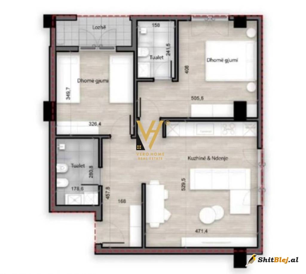 2+1+BLK TE SPLENDOR, PORCELAN 165.000 EU