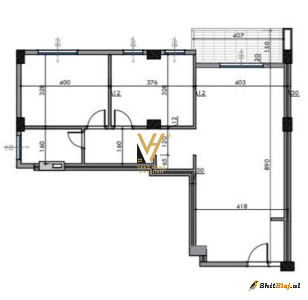 APARTAMENT 2+1 NE FRESK 151.200 EURO