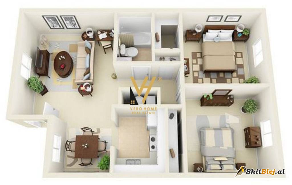 2+1+BLK TE KTHESA E KAMZES 175.000 EURO