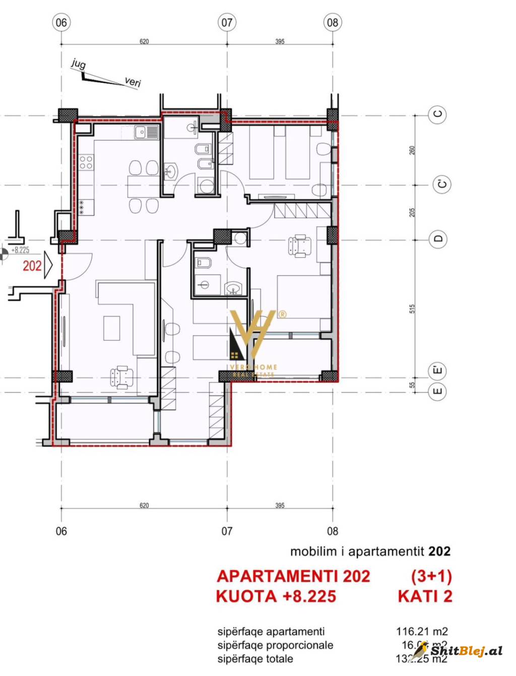3+1+2 TE PAZARI I RI 331.000 EURO