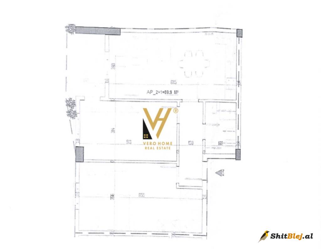 APARTAMENT 2+1 NE PASKUQAN 92.200 EURO