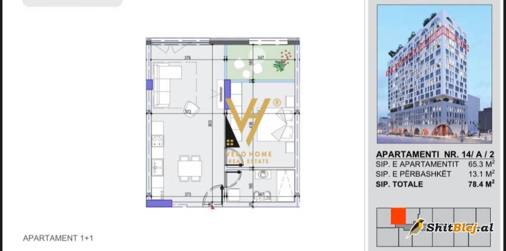 1+1 TE KOMUNA E PARISIT 270.000 EURO