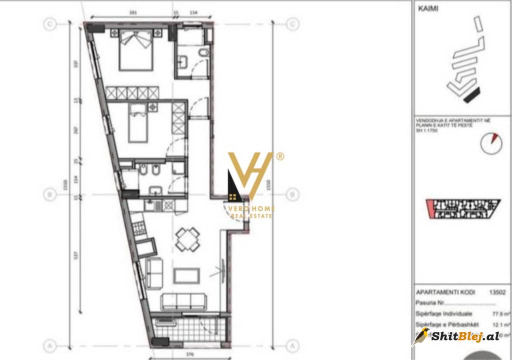 2+1+2 TE ALI DEMI 108.000 EURO