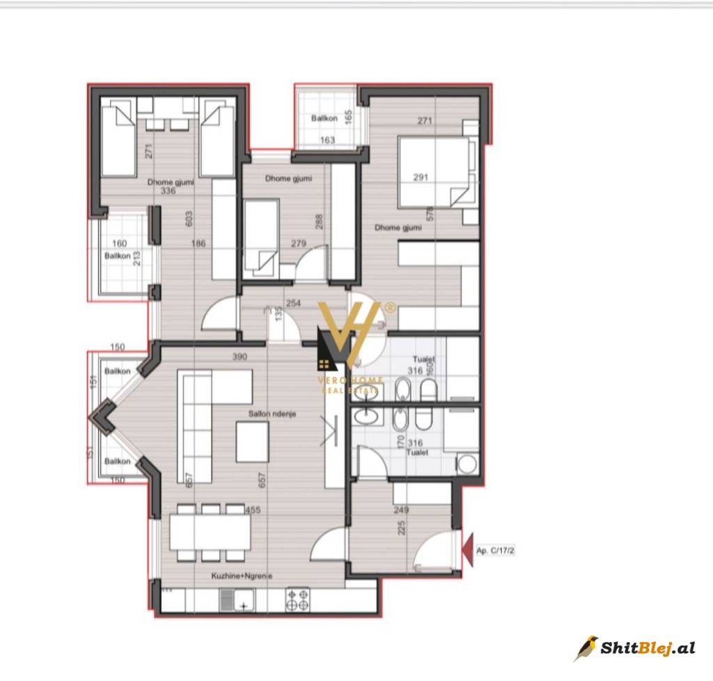 3+1+2+BLK KOM HORA VERTIKALE 390.00