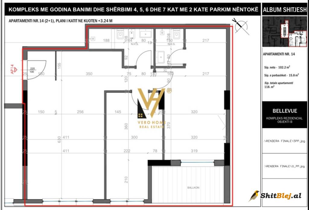 2+1+2TE RRUGA ELBASANIT 188.800 EURO