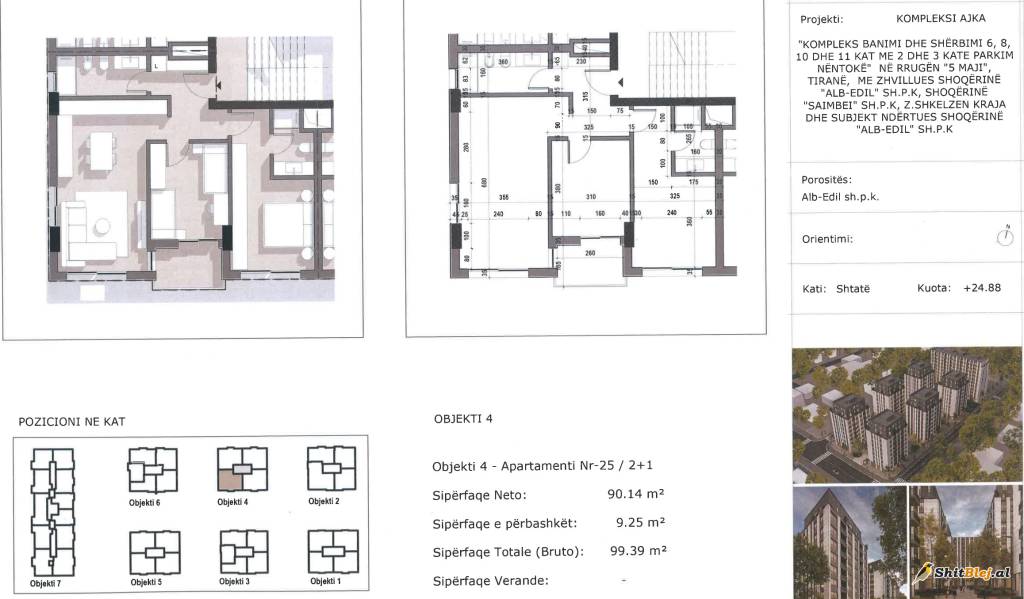 Apartament 2+1+2, Rruga 5 Maji