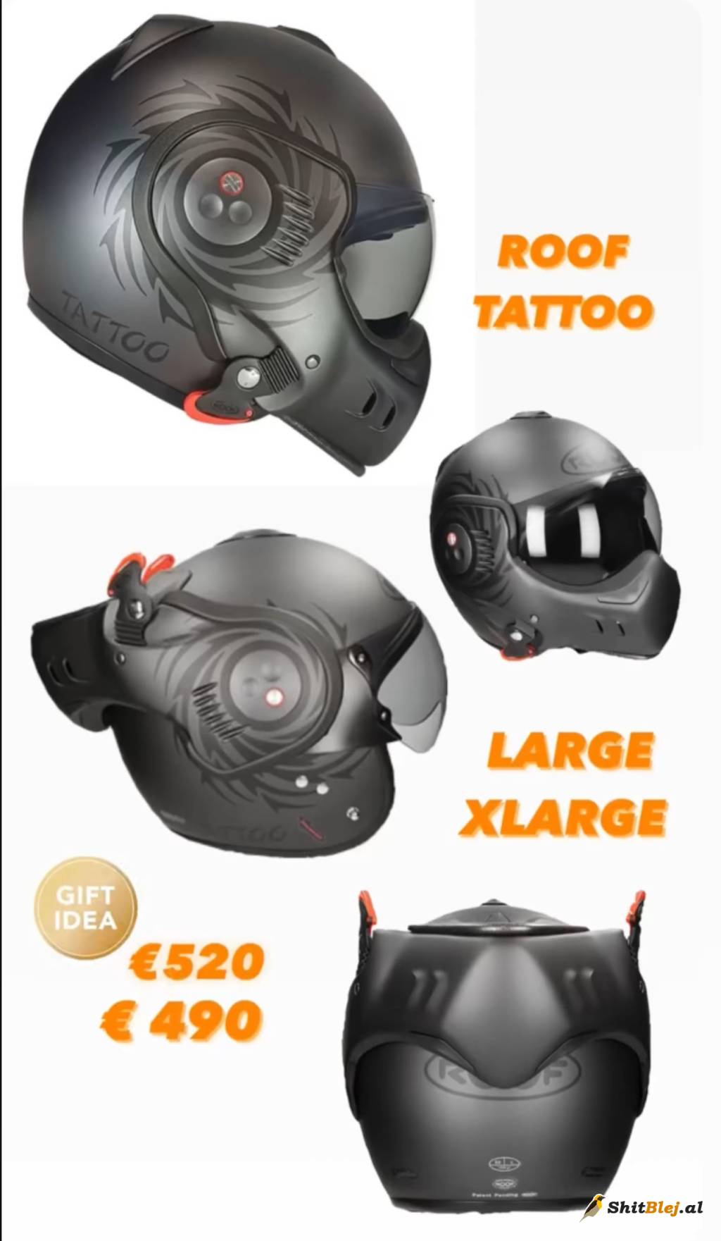 Roof RO5 Boxer V8 S TATTOO Mat Grafit i 
