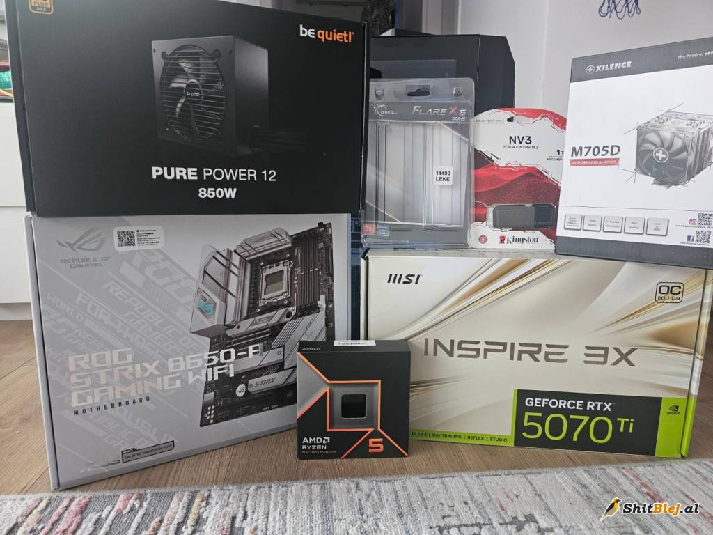 Gaming PC High End me RTX 5070 TI 16GB
