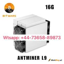 Antminer L9 16Gh/s 3360W LTC/DOGE Miner 